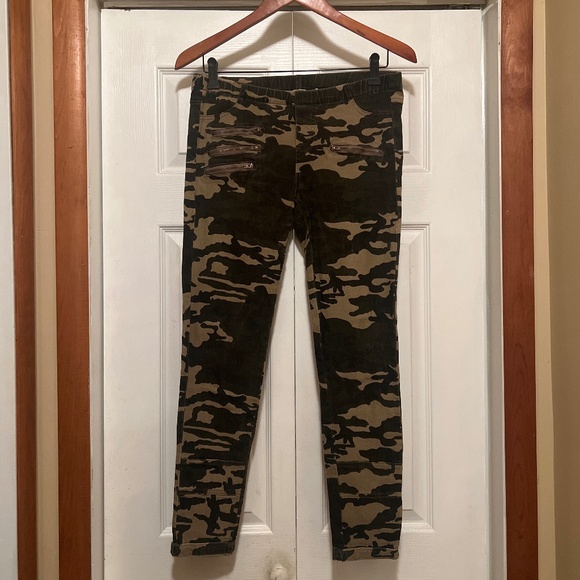 Army print skinny jeans - Picture 1 of 6